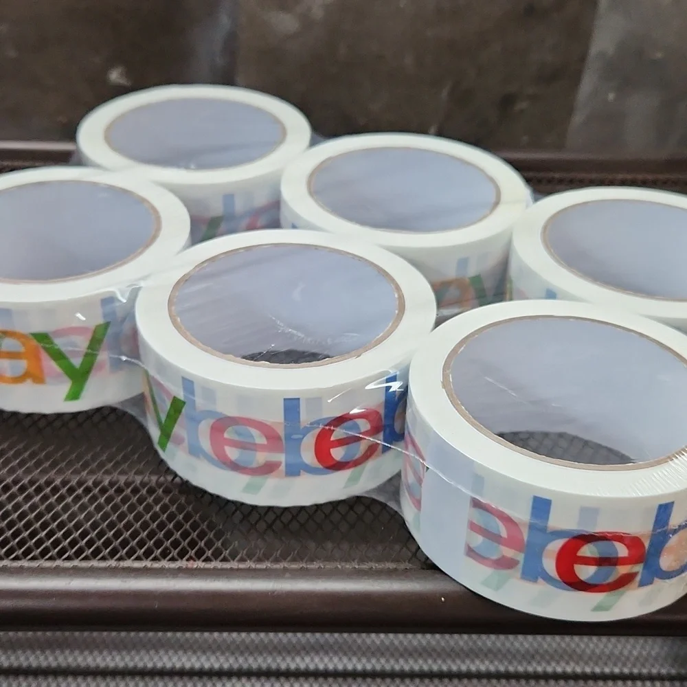 Color Logo Tape Rolls Branded Shipping Packing Tape 2